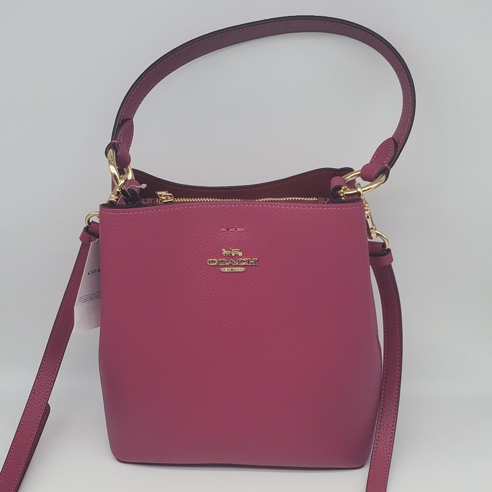 Coach Small Town Bucket Bag 1011 Bright Violet
